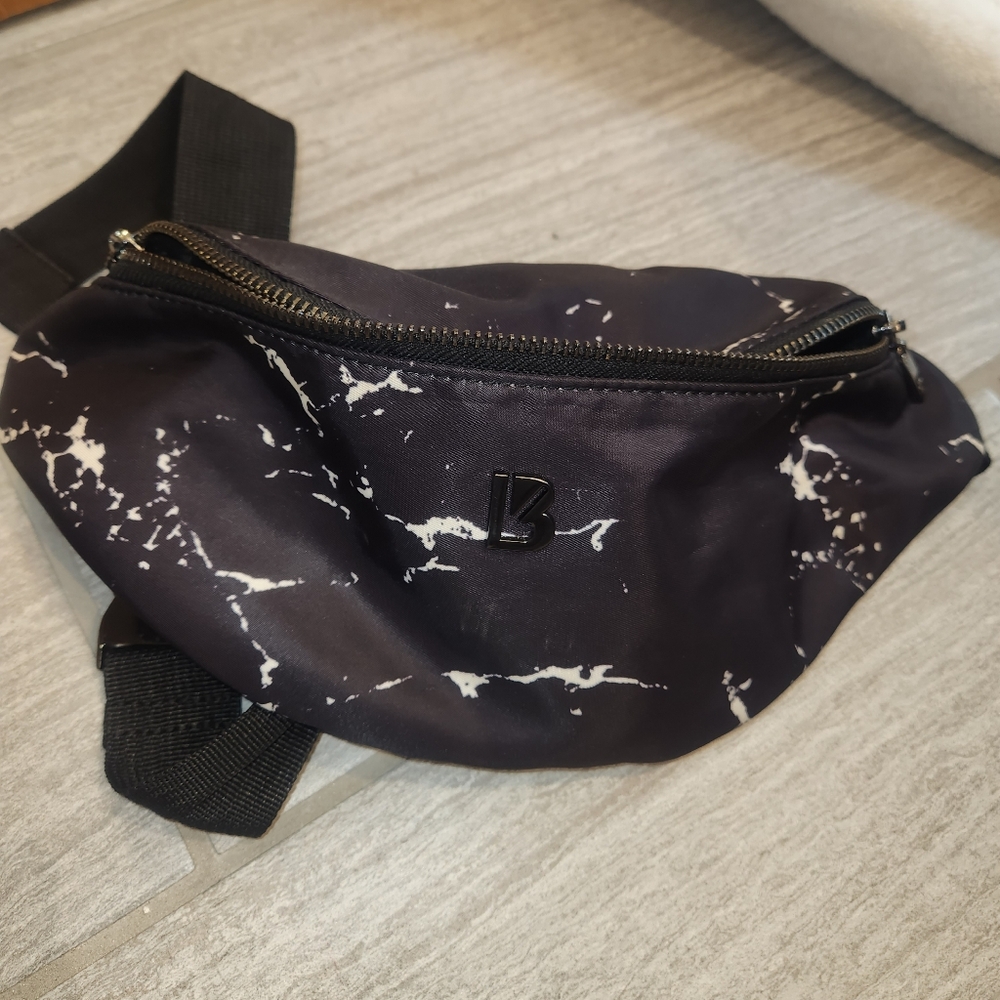 Black and White Crossbody Bag